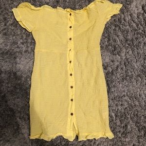 Yellow sun dress